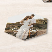 レタリングの写真を保存 ペーパーコースター (アングル)