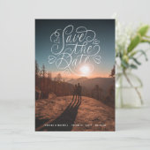 レタリングハート写真 セーブザデート (スタンド正面)