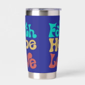 レタリング引用文 保温保冷タンブラー (左面)