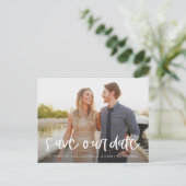 レタリング救日付はがき 案内ポストカード (スタンド正面)