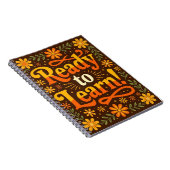 レタリング「準備学中!」 ノートブック (右側)