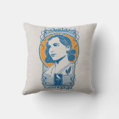 レタレストレンイラストレーション クッション (裏面)