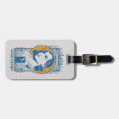 レタレストレンイラストレーション ラゲッジタグ (正面横)