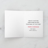 レターおもしろいトゥードミルワイングラスホルダー シーズンカード (内部)