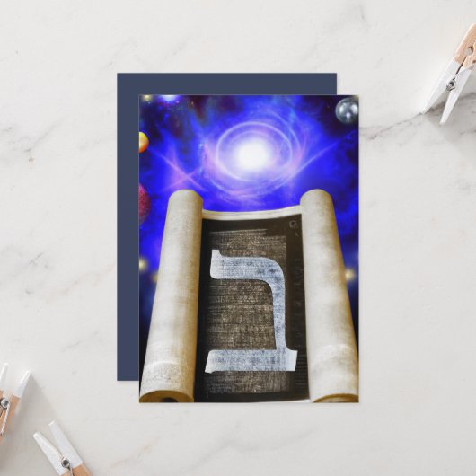 レターのベット 招待状 (正面/裏面インサイチュ)