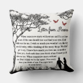 レターの差出人天国 クッション (裏面)