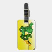 レターアリゲーターラゲッジタグ ラゲッジタグ (正面縦)