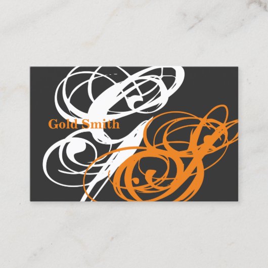 レターアート 名刺 (正面)