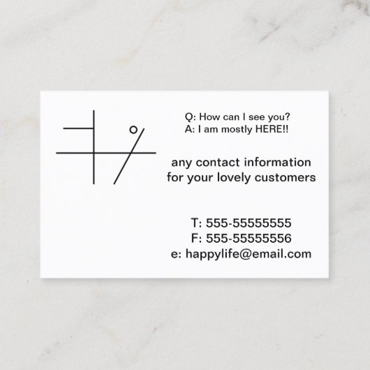 レターアート 名刺 (裏面)