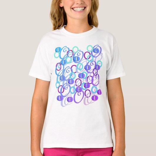 レターカンフェティ "Ｏ" Tシャツ (正面)