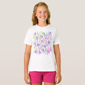 レターカンフェティ "N" Tシャツ (正面フル)
