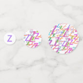 レターカンフェティ "Z" コンフェッティ (裏面)
