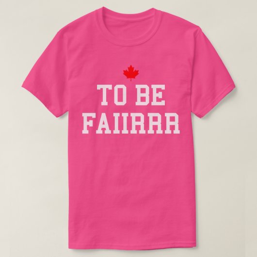 レターケニーが公正であること Tシャツ (デザイン正面)
