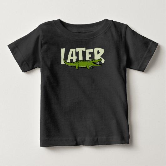 レターゲイター 女性 グラフィック ベビーTシャツ (正面)