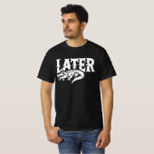 レターゲーターTシャツ - ワニのレターアリゲーター Tシャツ (正面フル)