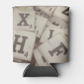 レターゲームタイル文字 缶クーラー (正面)