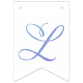 レターコンフェッティ "L" バンティングフラッグ (第2の旗)