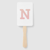レターコンフェッティ "N" ハンドファン (裏面)