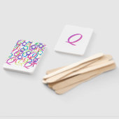レターコンフェッティ "Q" ハンドファン (組立なし)