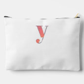レターコンフェッティ "Y"  アクセサリーポーチ (裏面)