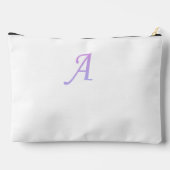 レターコンフェティ "A" アクセサリーポーチ (裏面)