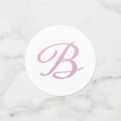 レターコンフェティ "B" コンフェッティ (スモール正面)