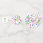 レターコンフェティ "G" コンフェッティ (裏面)