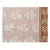 レターサイズ8.5インチx 11インチ大学ルールファームハウスレッド ノートパッド (正面)