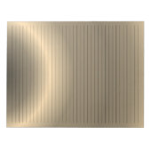 レターサイズ8.5 x 11インチカレッジルールドブロンズ色 ノートパッド (正面)