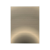 レターサイズ8.5 x 11インチワイド罫線青銅色 ノートパッド (回転)