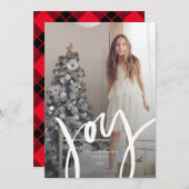 レタージョイホリデーフォトカード シーズンカード (正面/裏面)