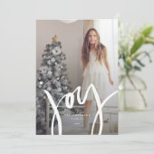 レタージョイホリデーフォトカード シーズンカード (スタンド正面)