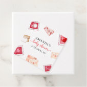レタースタンプ恋人バレンタインベビーシャワー フェイバータグ (インサイチュ)