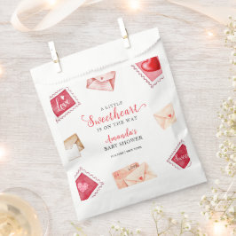 レタースタンプ恋人バレンタインベビーシャワー フェイバーバッグ