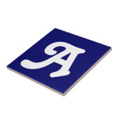 レタータイル（青） タイル (側面)