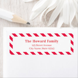 レタートゥサンタクリスマスホリデー住所 シール