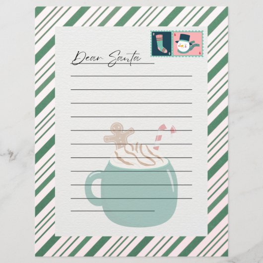 レタートゥサンタwithスイートトリートジンジャーブレッドマン (正面)