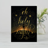 レタードオホーリーナイト 箔シーズンカード (立ち正面)