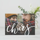 レタード応援ホリデーフォトカード シーズンカード (スタンド正面)