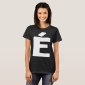 レタービッグとホイはっきりしたト Tシャツ (正面フル)