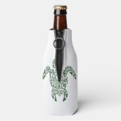 レタープレストライバルスタイルカメ ボトルクーラー (ボトル裏面)