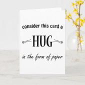 レタープレス悔やみや弔慰と勇気付けられる-紙ハグ カード (黄色い花)