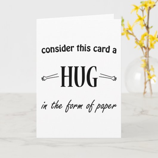 レタープレス悔やみや弔慰と勇気付けられる-紙ハグ カード (黄色い花)