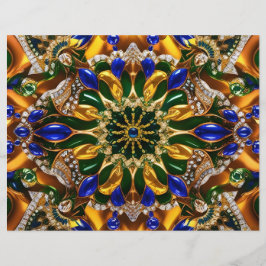 レターヘッドとブラジルのカラーデザイン