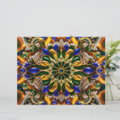 レターヘッドとブラジルのカラーデザイン (スタンド正面)