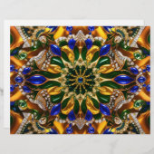 レターヘッドとブラジルのカラーデザイン (正面/裏面)