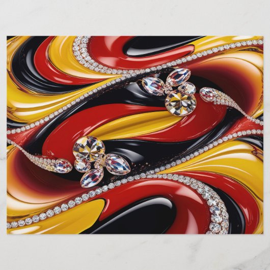 レターヘッドとベルギーカラーズデザイン (正面)