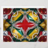 レターヘッドとロサンゼルスカラーデザイン (正面/裏面)