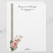 レターヘッドは上がりました レターヘッド (正面/裏面)