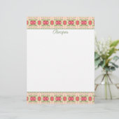 レターヘッドまたはレシピシート紙 レターヘッド (スタンド正面)